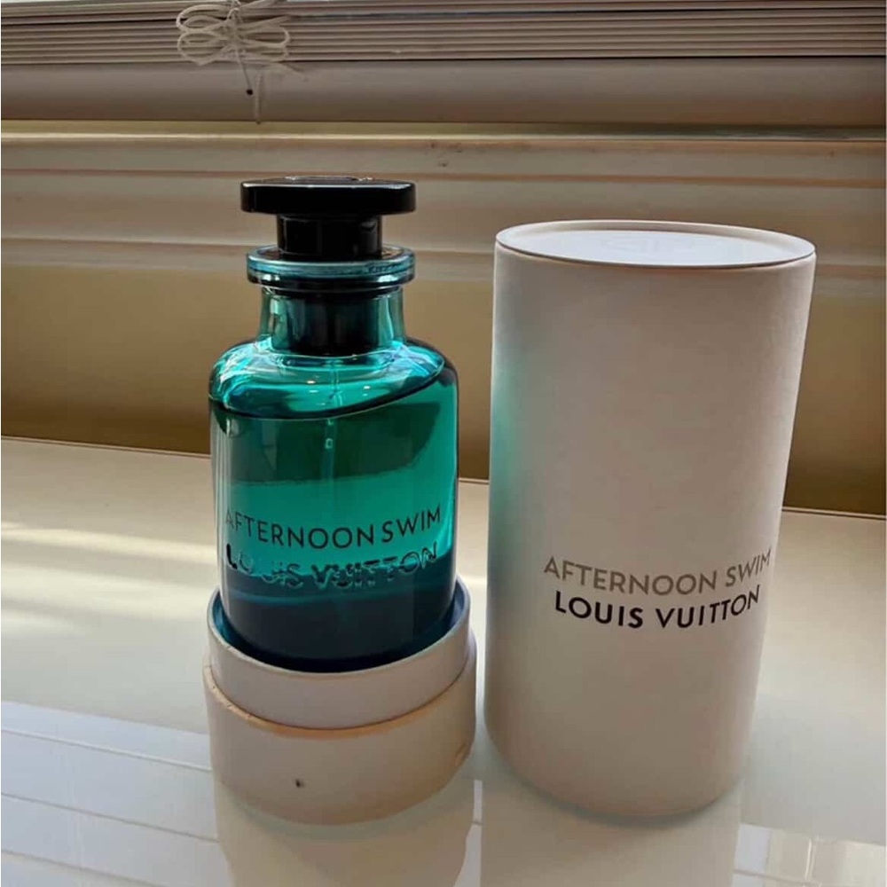 Louis Vuitton Afternoon Swim in Blue with White Case